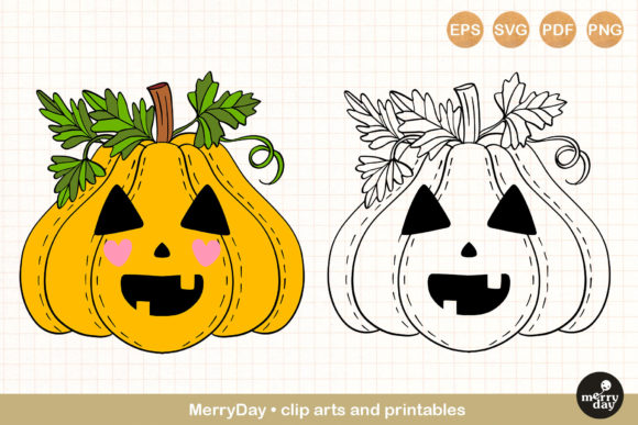 Halloween Pumpkin No.2 Clip Art Svg: A Versatile Design for All Your Creative Needs