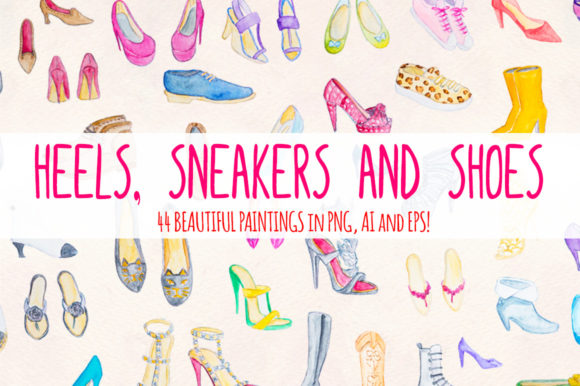 Heels, Sneakers and Shoes: A Creative Resource for Designers