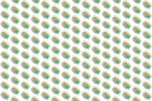 Line Art Leaf Seamless Pattern Design: A Modern Twist on Classic Aesthetics