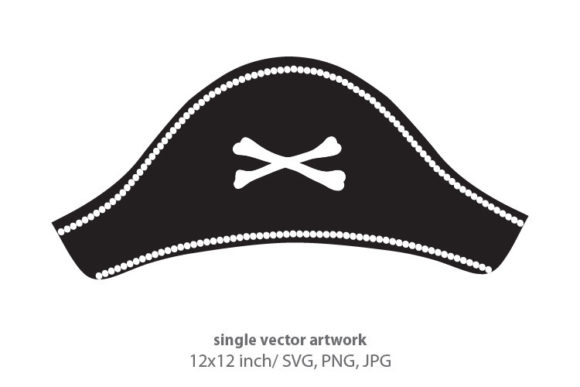 Pirates Hat: A Versatile Vector Artwork for Creative Projects