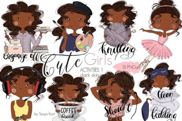 Planner Girls Icons African American: A Creative Resource for Modern Organizers
