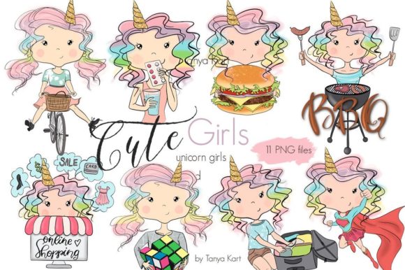PLANNER GIRLS UNICORN STICKERS: A Versatile Tool for Creativity and Organization