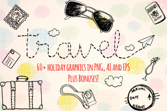 Travel Vector Graphics Kit